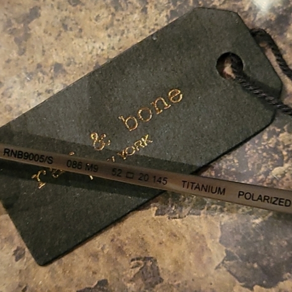 Rag and Bone Aviator Pilot Polarized Sunglasses 03 - Picture 13 of 16